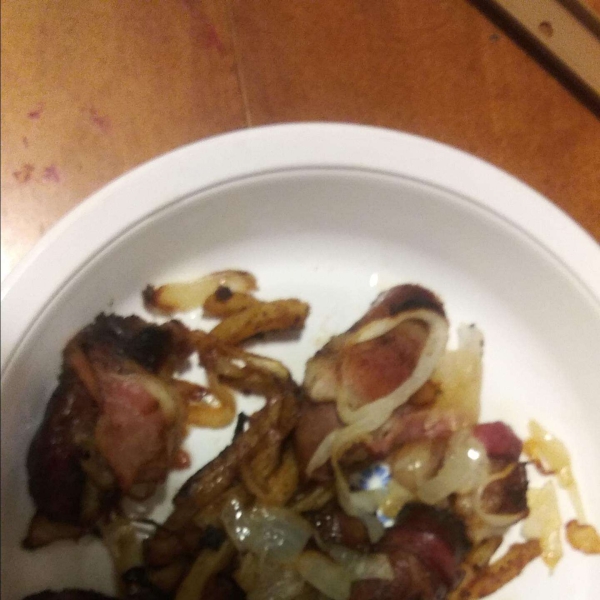 Bacon Wrapped Bratwurst