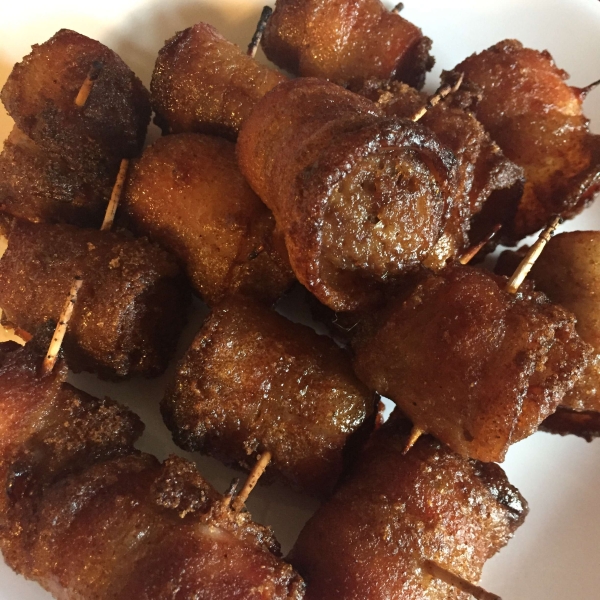 Bacon Wrapped Bratwurst
