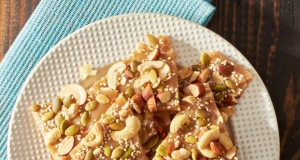 Salted Caramel Nut Brittle