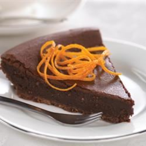 Dark Chocolate and Orange Mascarpone Tart