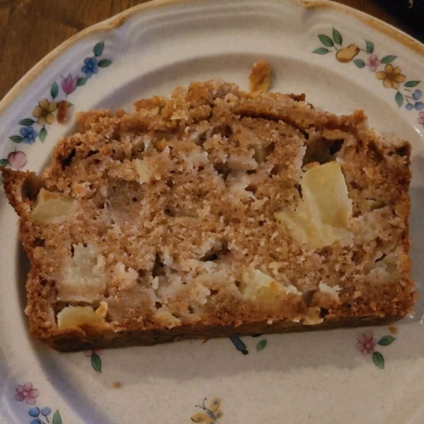 Sweet Moist Apple Bread