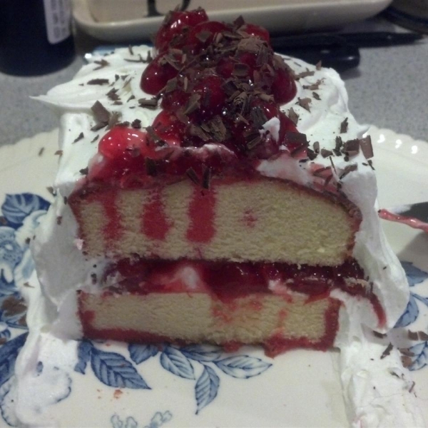 1-2-3 Cherry Poke Cake