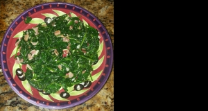 Pan Fried Spinach