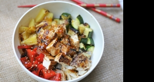 Grilled Teriyaki Tofu Bowls