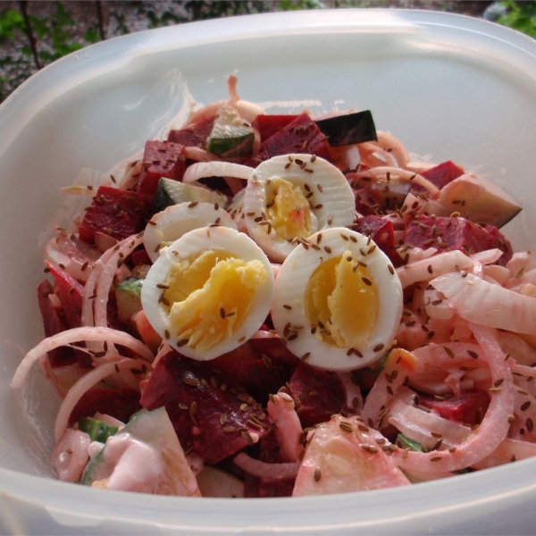 Beet and Cucumber Salad