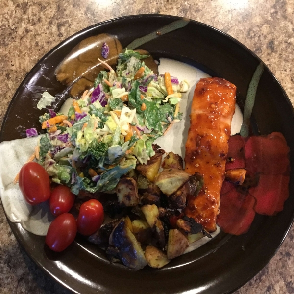 Barbequed Steelhead Trout