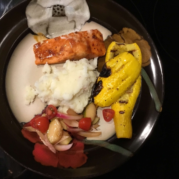 Barbequed Steelhead Trout
