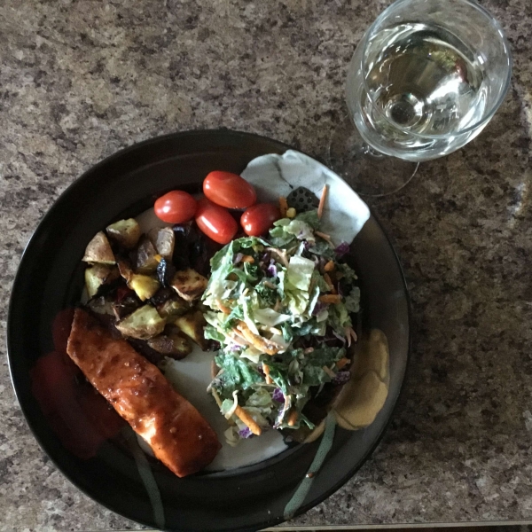 Barbequed Steelhead Trout