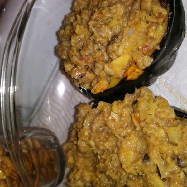 Baked Stuffed Winter Squash