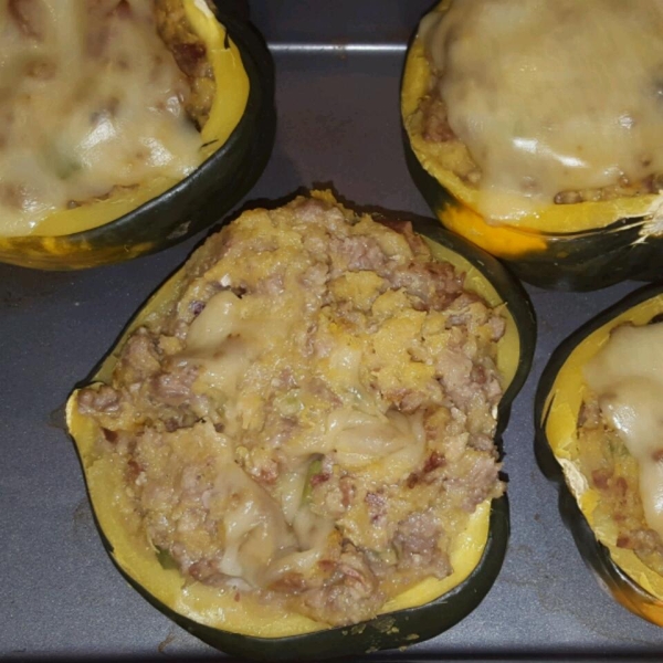 Baked Stuffed Winter Squash