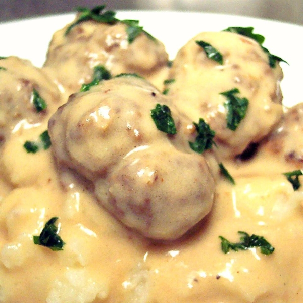 Swedish Cardamom Meatballs