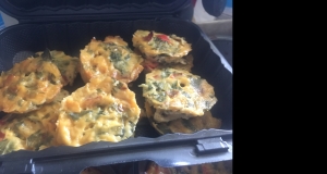 Crustless Broccoli and Cheddar Mini Quiches