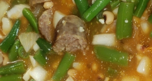 Black-Eyed Pea Bratwurst Stew