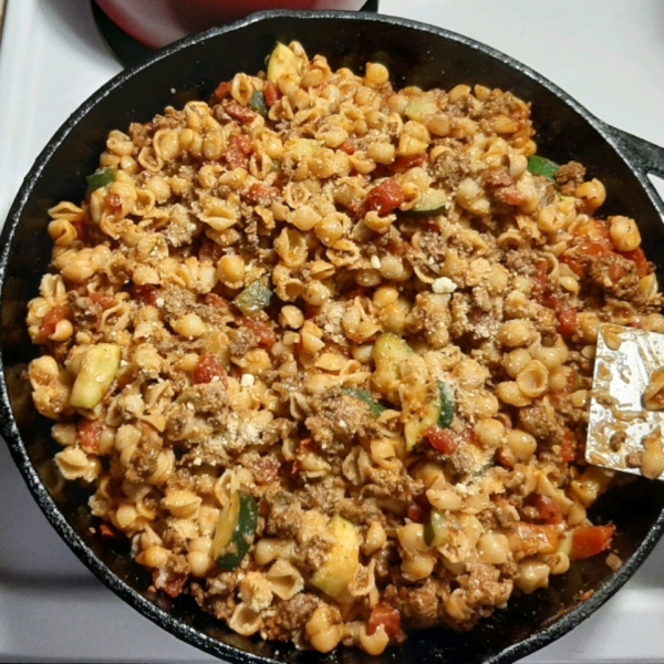 Debbie's Zucchini Skillet Dinner