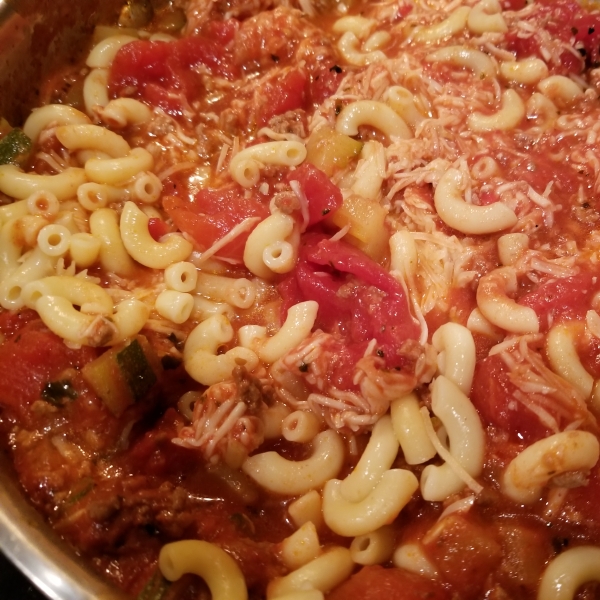 Debbie's Zucchini Skillet Dinner