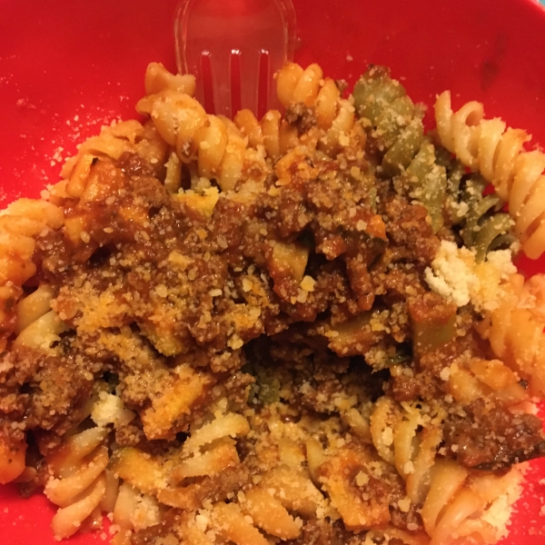 Debbie's Zucchini Skillet Dinner