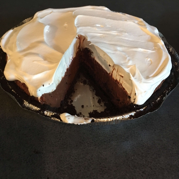 Rich Chocolate Truffle Pie