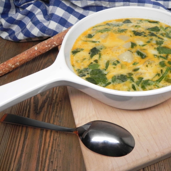 Potato, Spinach, and Leek Soup