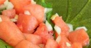 Uncle Jon's Watermelon Salsa