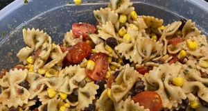 Cold Southwestern Bow Tie Pasta