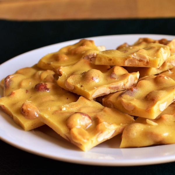 Microwave Peanut Brittle