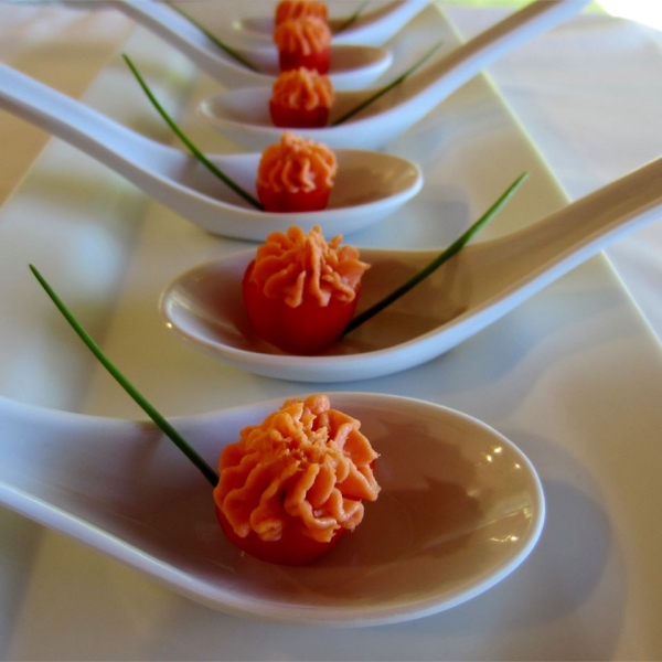 Pressed Smoked Salmon Mousse Appetizer