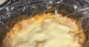 Slow Cooker Spinach and Crab Lasagna