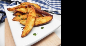 Air Fryer Buffalo-Ranch Potato Wedges