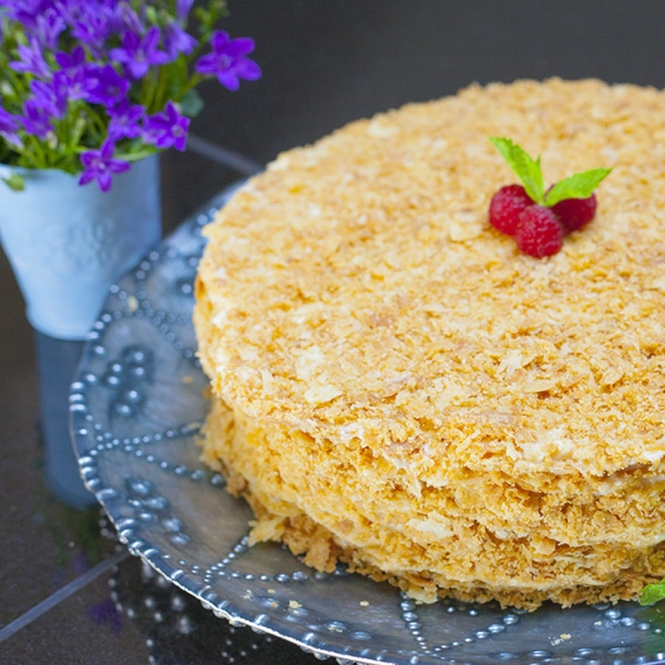 Russian Napoleon Torte