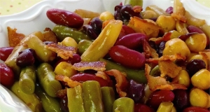 Fabulous Hot Five Bean Salad