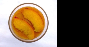 Peach-Ginger Slushie