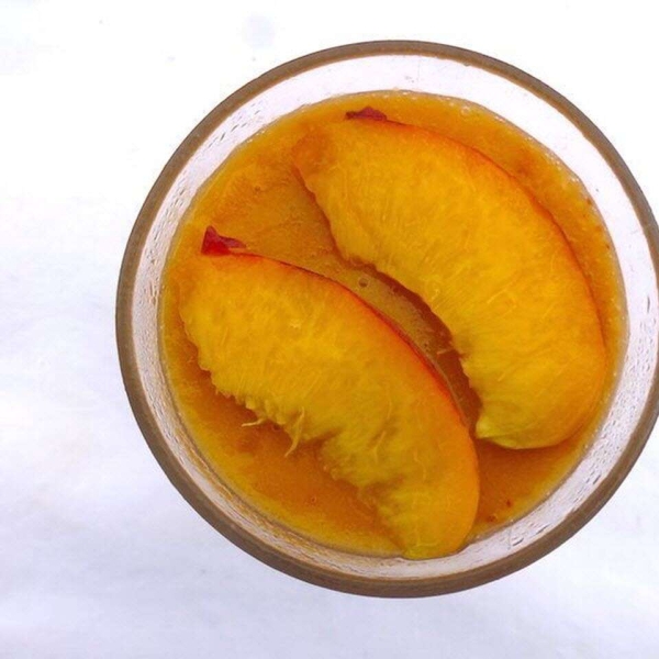 Peach-Ginger Slushie