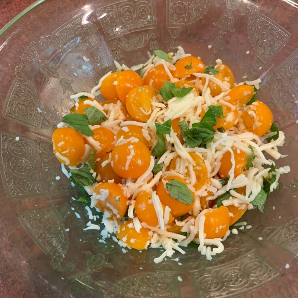 Cherry Tomato Caprese Salad