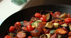 Autumn Ratatouille with Hillshire Farm® Smoked Sausage