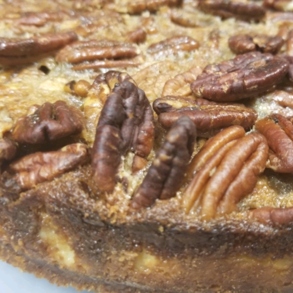 2-Layer Rum Pecan Pie with Cheesecake