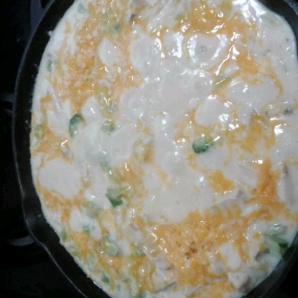 2-Step Skillet Chicken Broccoli Divan