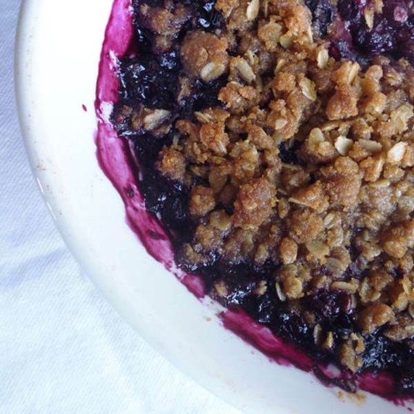 Blueberry Crumble
