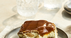 Caramel Apple Eclair Cake