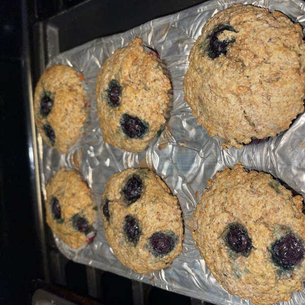 Blueberry Orange Bran Muffin