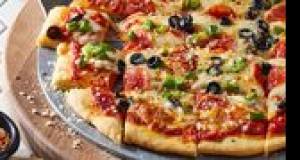 No-Yeast Pizza Crust