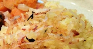 Toasted Coconut Yellow Rice for Rice Cookers