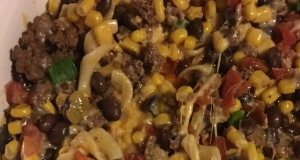 Beef Taco Noodle Bake