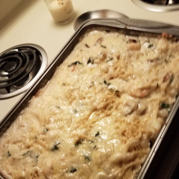 Shrimp Tetrazzini