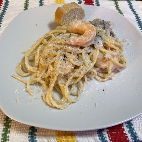 Shrimp Tetrazzini