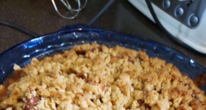 Streusel Apple Pie Topping