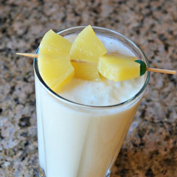 Banana Pina Colada Smoothie