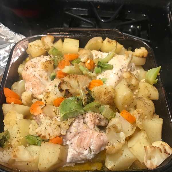 Oven Baked Parsley Red Potatoes