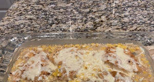 One Dish Chicken and Rice Bake