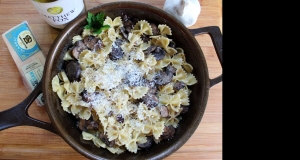 Pasta with Baby Bella Mushrooms