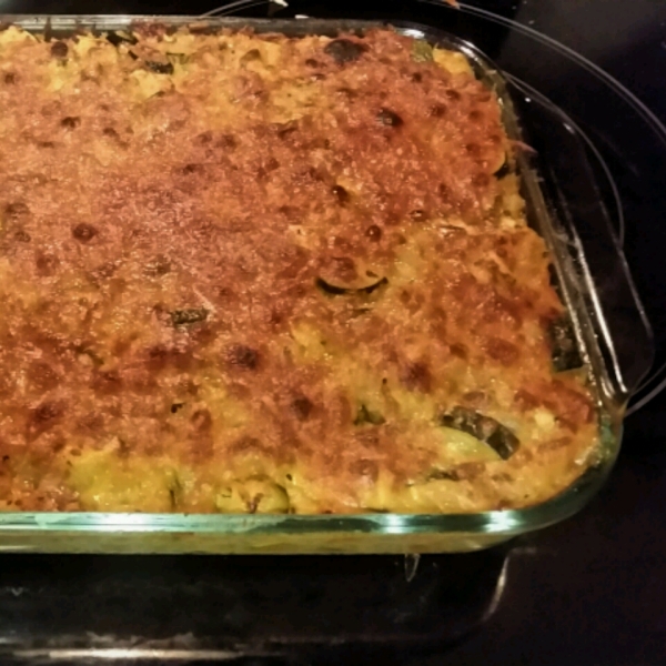 Spicy Mexican Style Zucchini Casserole
